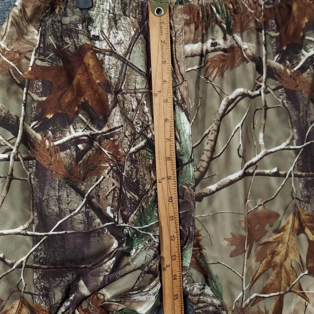 All Game Outfitters Pants Mens 34x30 Brown Camo Rain Lined Hunting Workwear